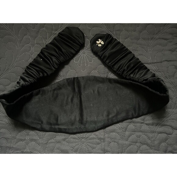 VTG Handmade Black Multicolor Beaded Purse & Matching Sash Belt Waist SZ 27”-33” - Picture 11 of 14